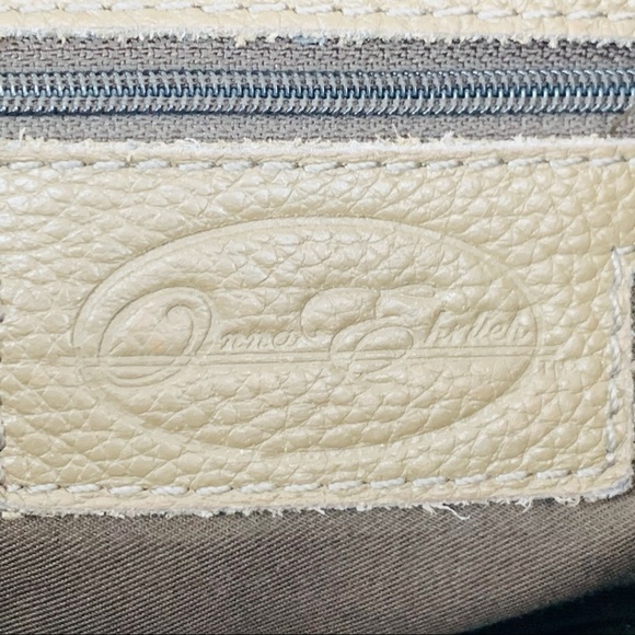 Onna Ehrlich Taupe Tassel Leather Shoulder Bag - Picture 13 of 16